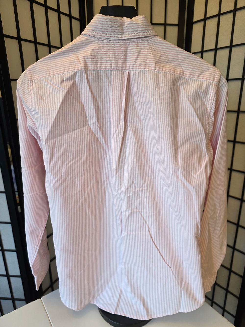 Ralph Lauren Women’s Pink Striped Button-Down Polo ~ Size 6 - Picture 6 of 11